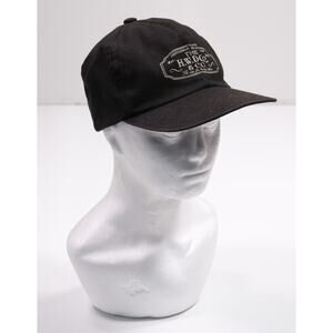 The H. W. Dog & Co Black Cotton Snapback Hat Cap Made in Japan